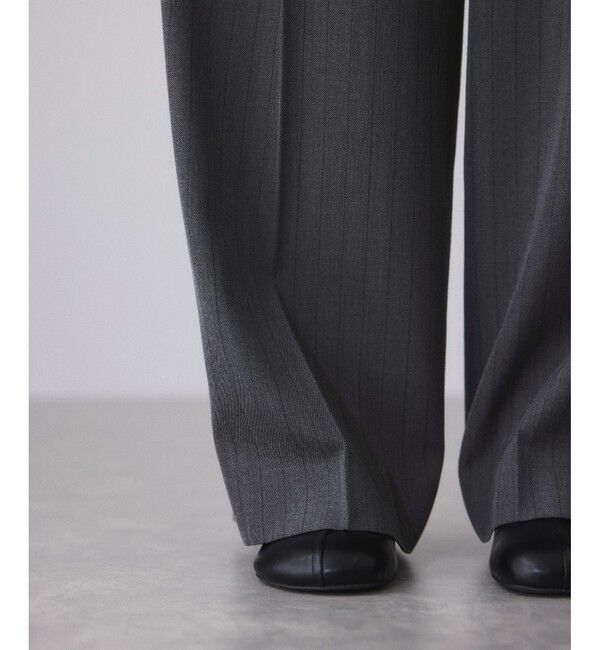 ADAM ET ROPE'「TWドロストドカンスラックス」|スラックス|