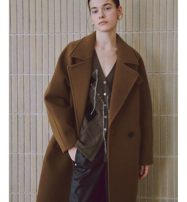 ADAM ET ROPE'「パターンニットカーディガン」|カーディガン|