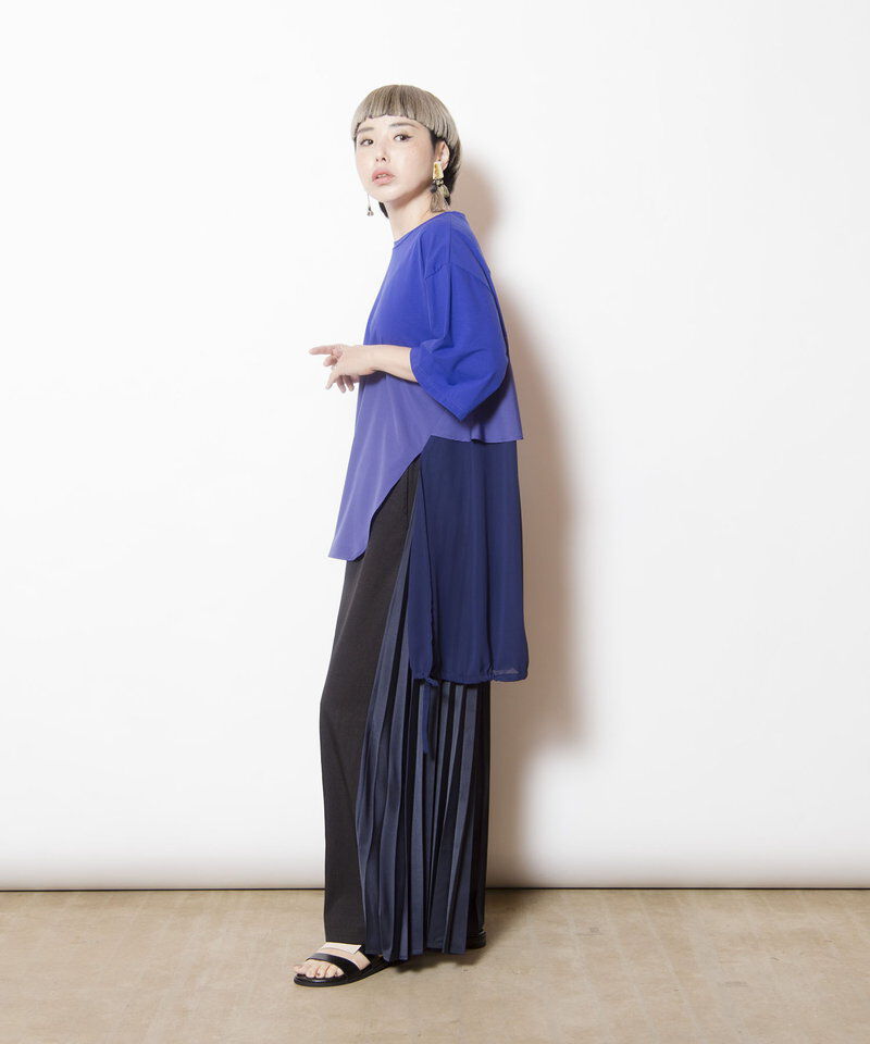  「バックフリルTシャツ」|Tシャツ・カットソー|