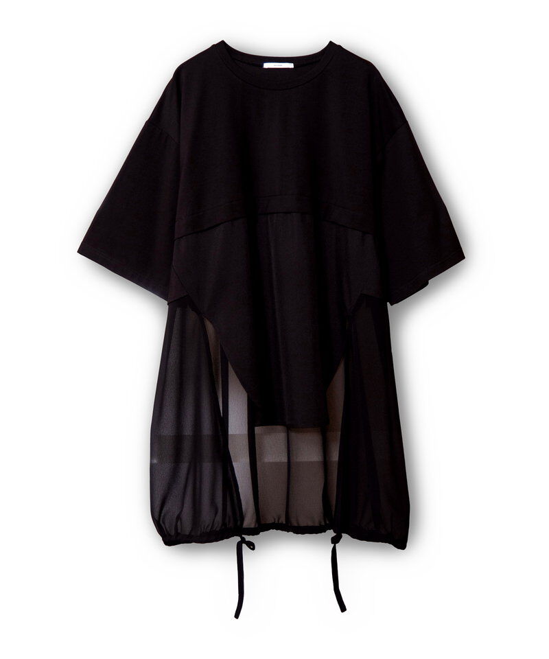  「バックフリルTシャツ」|Tシャツ・カットソー|