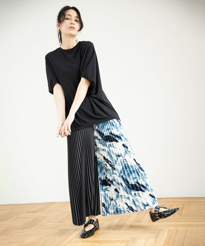  「切替コクーンTシャツ」|Tシャツ・カットソー|