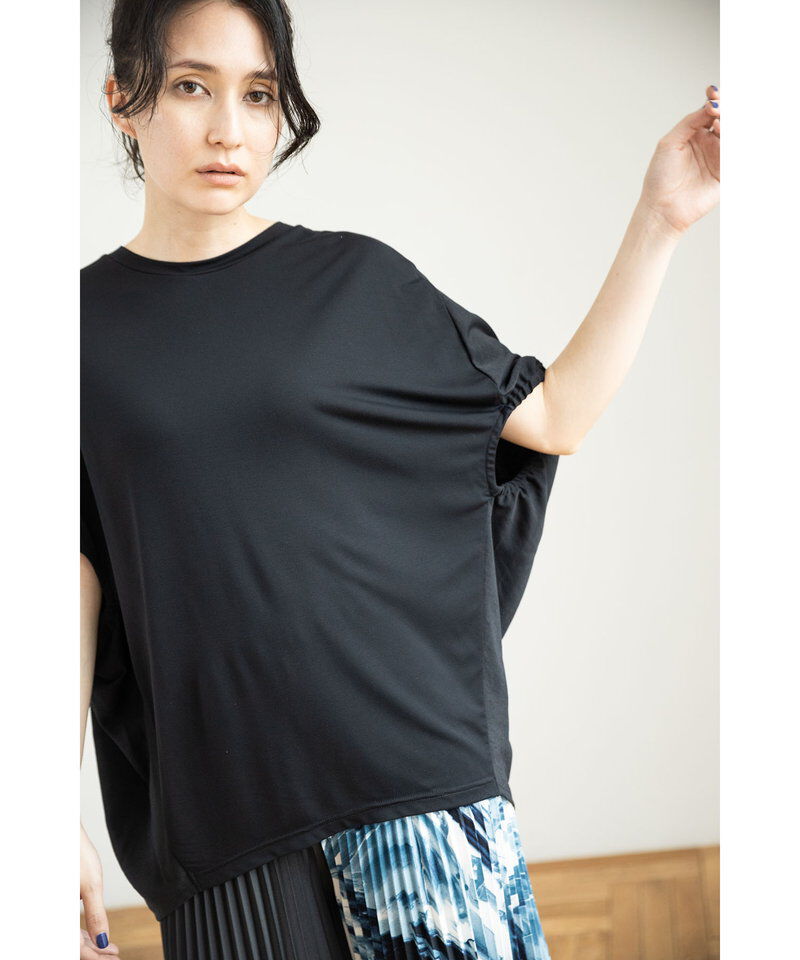  「切替コクーンTシャツ」|Tシャツ・カットソー|