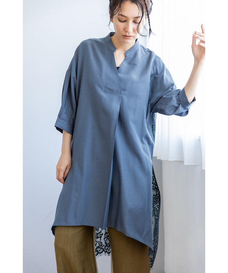  「バックレースブラウス」|シャツ・ブラウス|