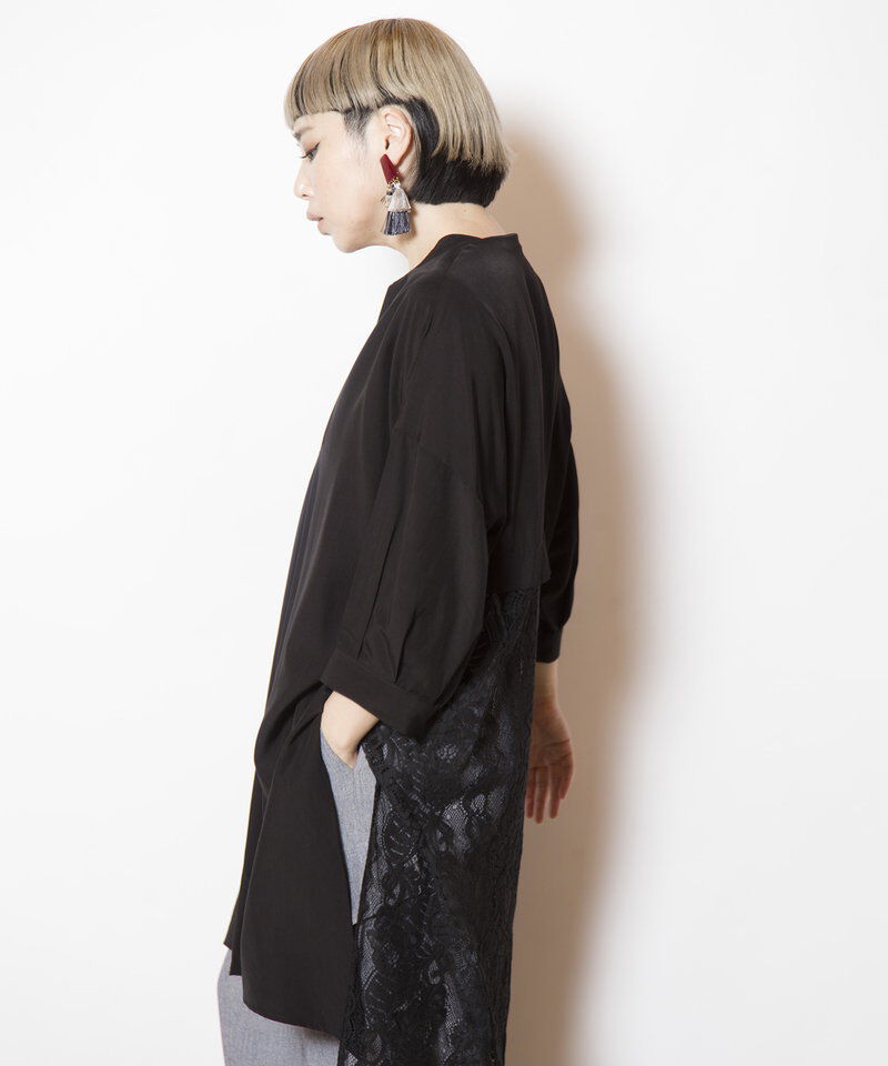  「バックレースブラウス」|シャツ・ブラウス|