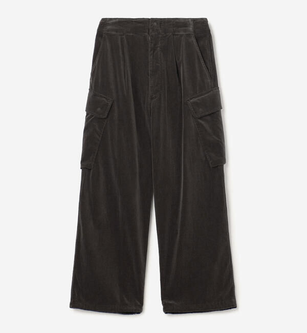 unfil「unfil | コットン コーデュロイカーゴパンツ WOMEN」|チノ|