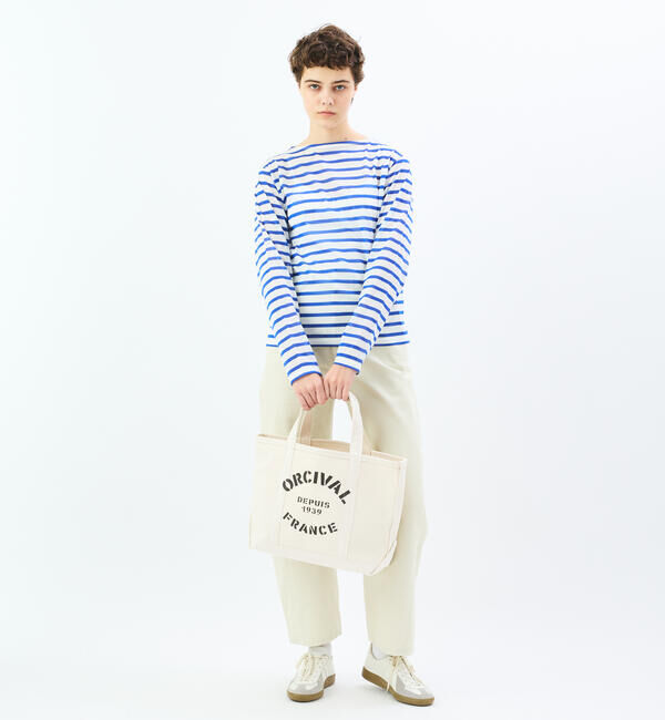 ORCIVAL「ORCIVAL | シースルー ボートネック長袖カットソー WOMEN」|Tシャツ・カットソー|