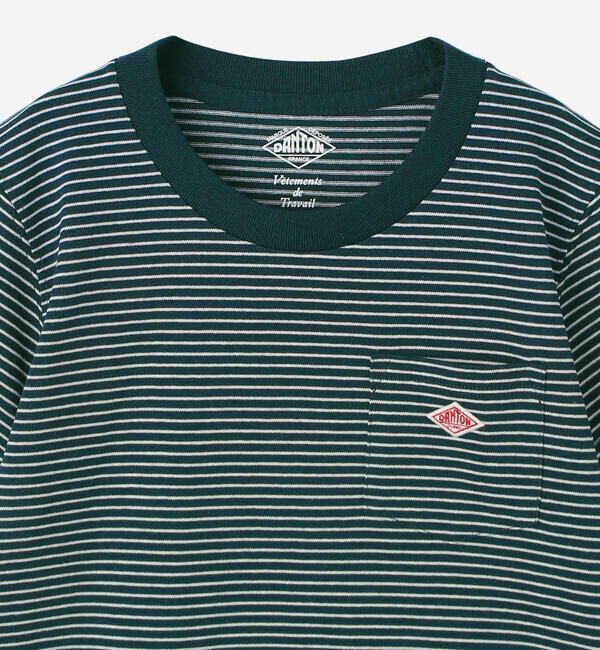  「DANTON | キッズ ポケットTシャツ STRIPE」|その他|