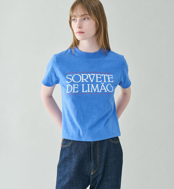  「THE SHINZONE | 〈別注〉 クルーネック Tシャツ WOMEN」|Tシャツ・カットソー|LTBLUE