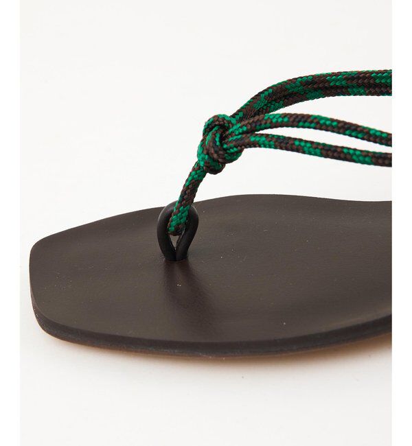 Hoaw.「【Hoaw.】ロープフラットサンダル」|サンダル|