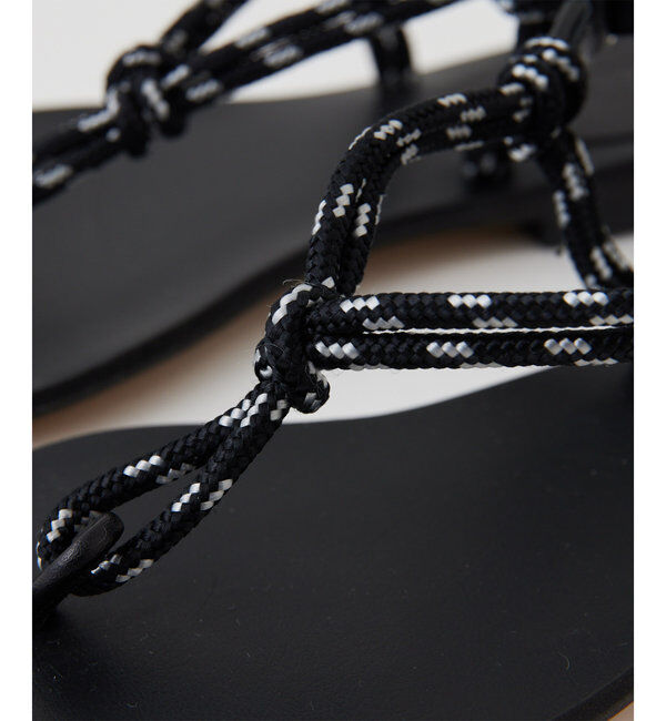 Hoaw.「【Hoaw.】ロープフラットサンダル」|サンダル|