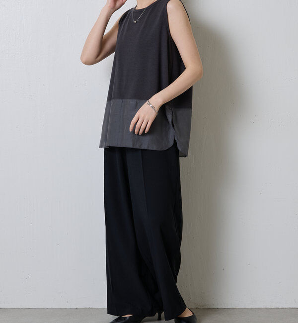  「【C&prime;NOTE/ノート】【新色登場】裾シアータンクトップ」|Tシャツ・カットソー|