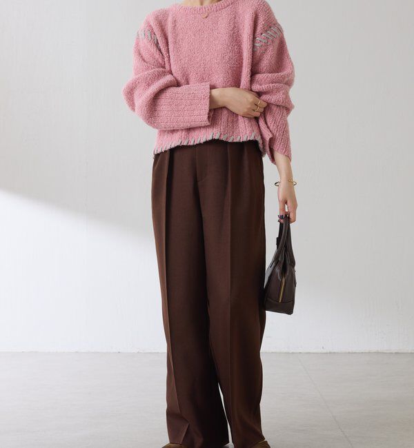  「ループデザインニット」|ニット・セーター|