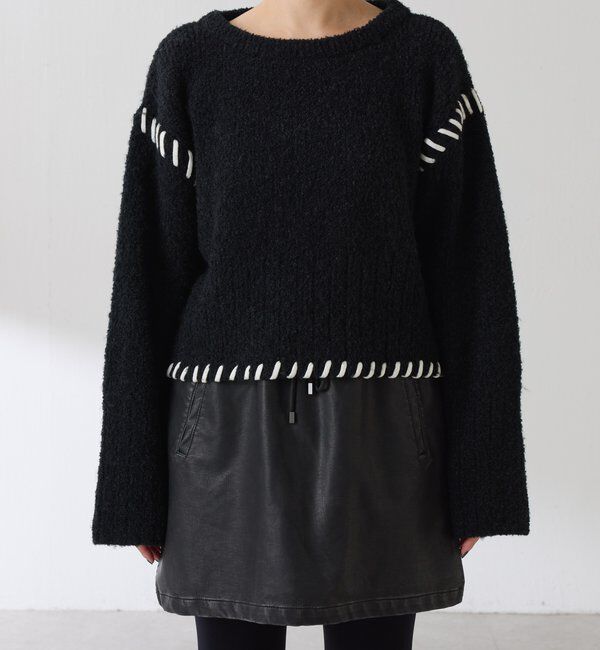  「ループデザインニット」|ニット・セーター|