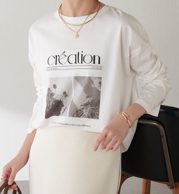  「モノクロフォトロゴロンT」|Tシャツ・カットソー|