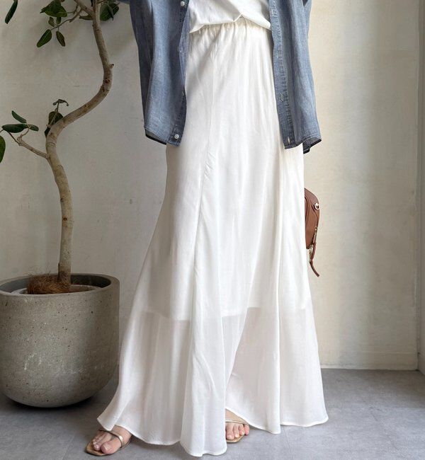  「キュプラフレアスカート」|スカート|