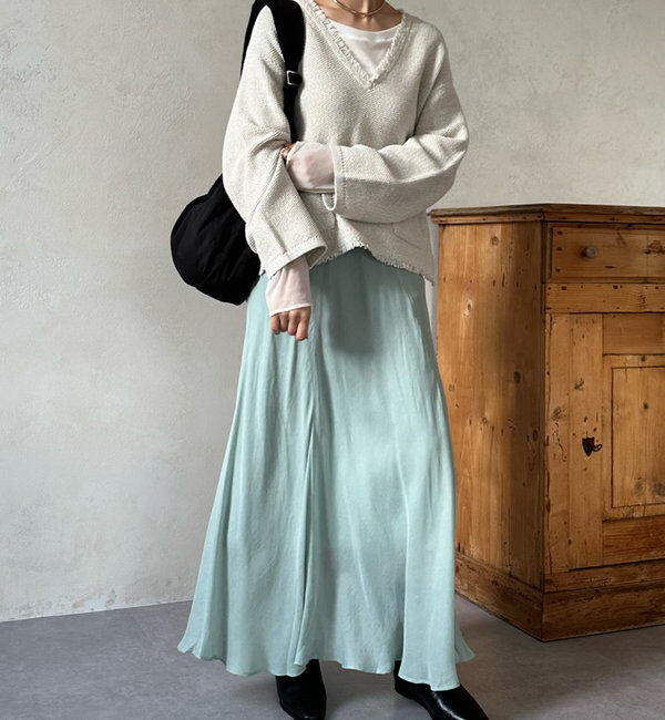  「キュプラフレアスカート」|スカート|