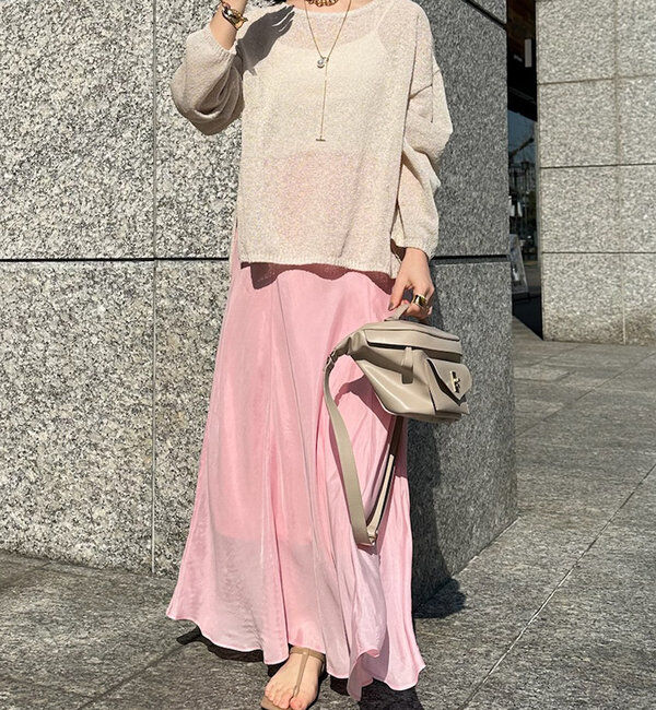  「キュプラフレアスカート」|スカート|