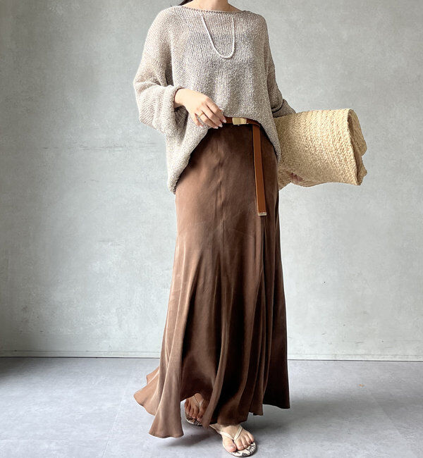  「キュプラフレアスカート」|スカート|