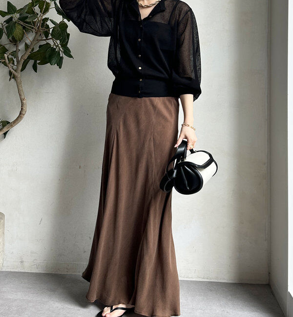  「キュプラフレアスカート」|スカート|