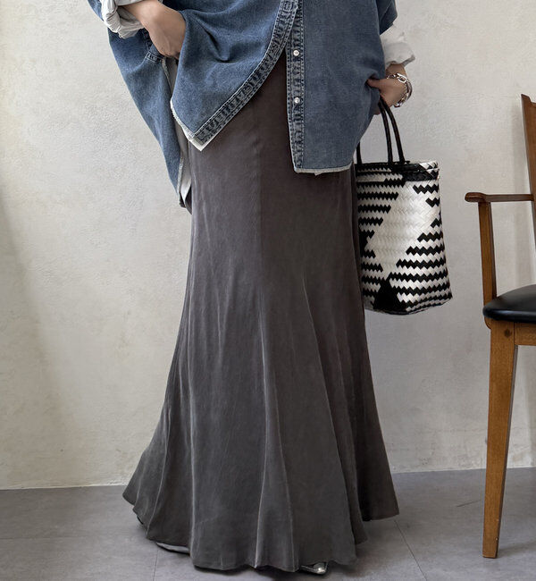  「キュプラフレアスカート」|スカート|