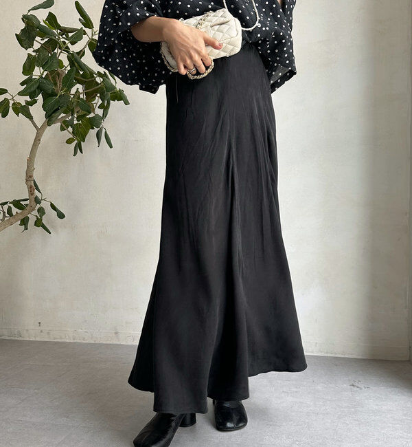  「キュプラフレアスカート」|スカート|