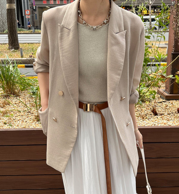  「メッシュダブルジャケット」|テーラードジャケット|