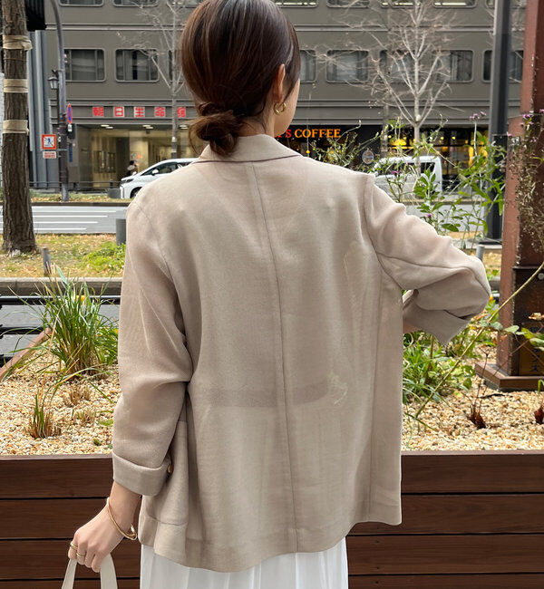  「メッシュダブルジャケット」|テーラードジャケット|