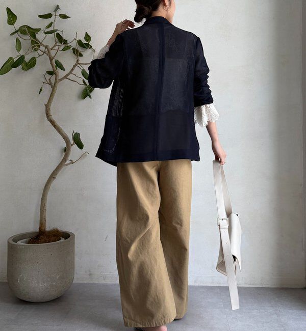  「メッシュダブルジャケット」|テーラードジャケット|