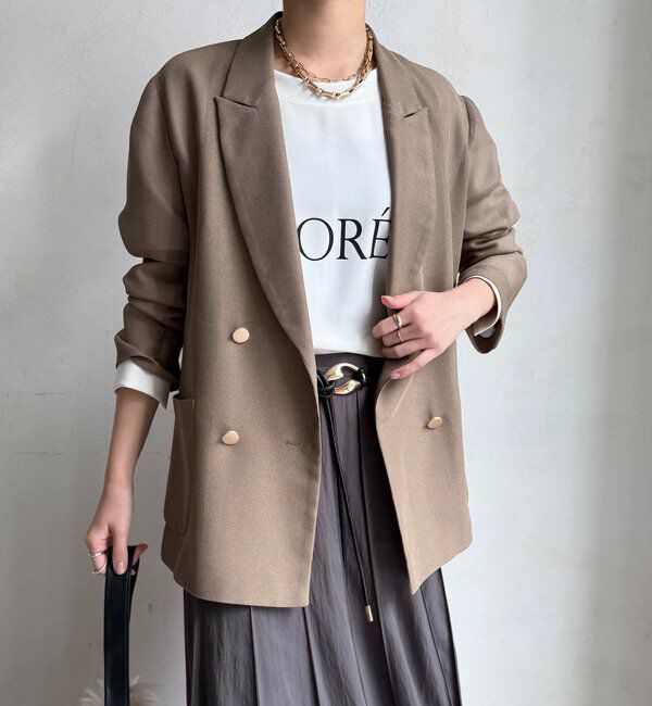  「メッシュダブルジャケット」|テーラードジャケット|