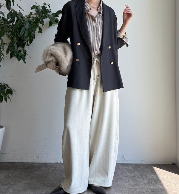  「メッシュダブルジャケット」|テーラードジャケット|