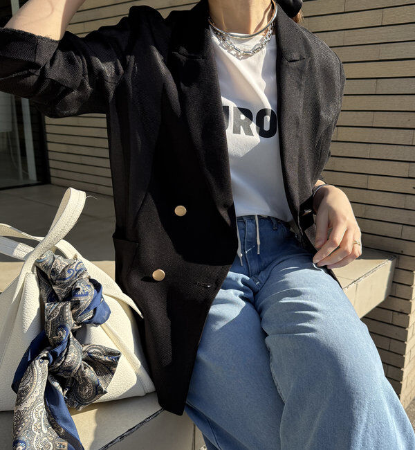  「メッシュダブルジャケット」|テーラードジャケット|