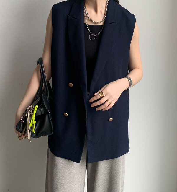  「ダブルメッシュジレ」|ベスト・ジレ|