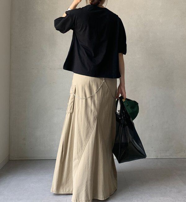  「【WEB限定】ライトドライ天竺ロゴTE」|Tシャツ・カットソー|