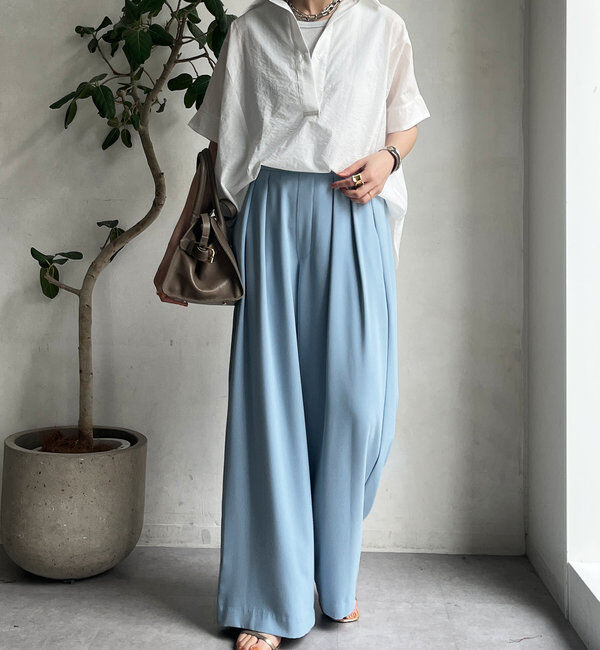  「バックシャーリングスキッパーシャツ」|シャツ・ブラウス|