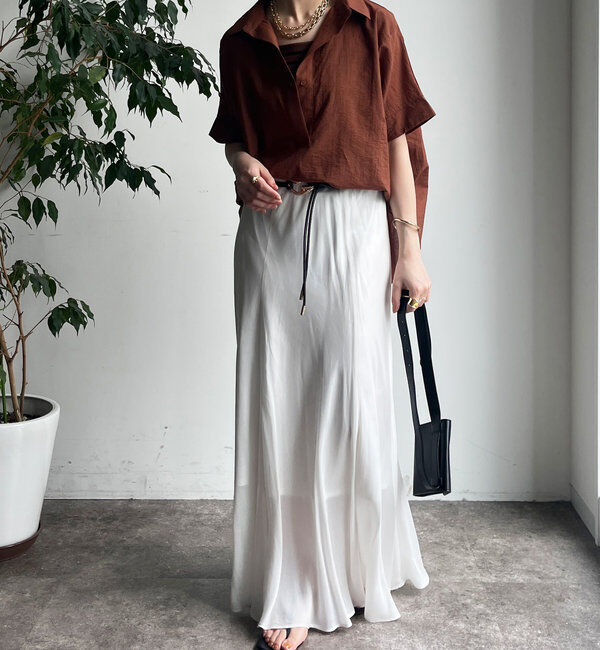  「バックシャーリングスキッパーシャツ」|シャツ・ブラウス|