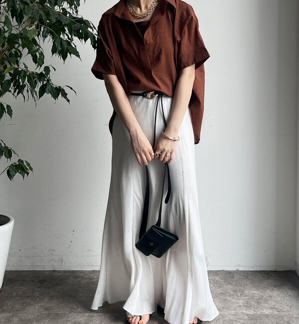  「バックシャーリングスキッパーシャツ」|シャツ・ブラウス|