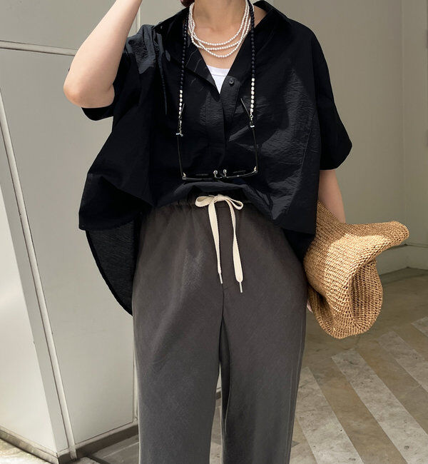  「バックシャーリングスキッパーシャツ」|シャツ・ブラウス|