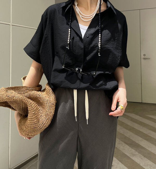  「バックシャーリングスキッパーシャツ」|シャツ・ブラウス|