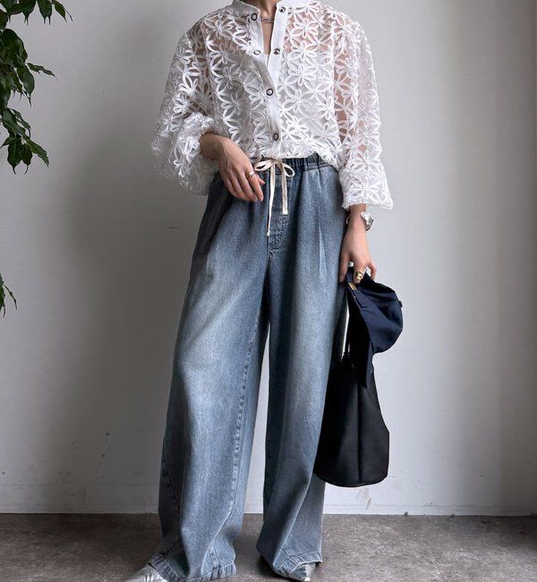  「【WEB限定】テープレースブルゾン」|ブルゾン・スタジャン|