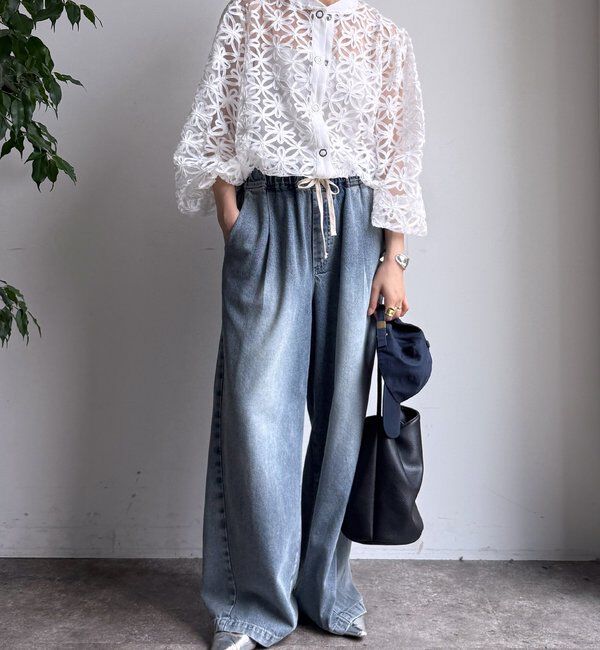  「【WEB限定】テープレースブルゾン」|ブルゾン・スタジャン|