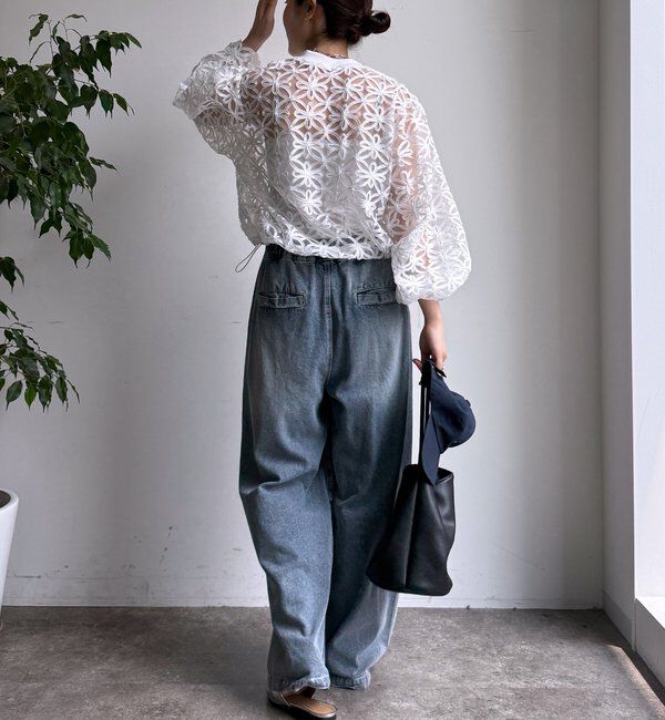  「【WEB限定】テープレースブルゾン」|ブルゾン・スタジャン|