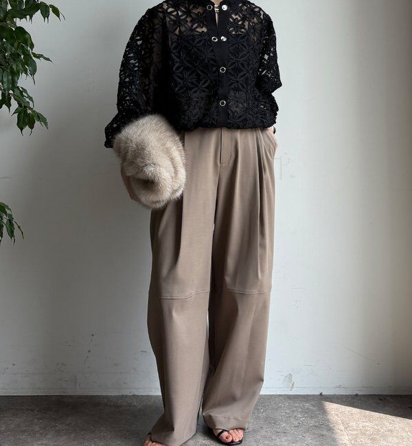  「【WEB限定】テープレースブルゾン」|ブルゾン・スタジャン|