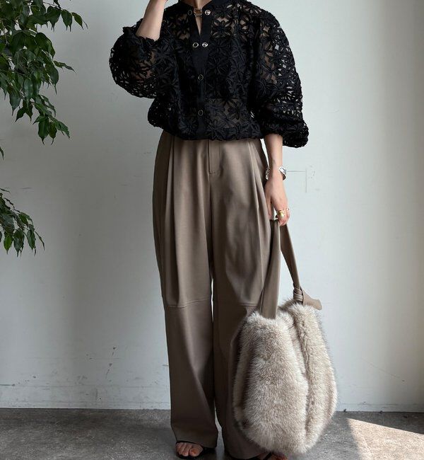  「【WEB限定】テープレースブルゾン」|ブルゾン・スタジャン|