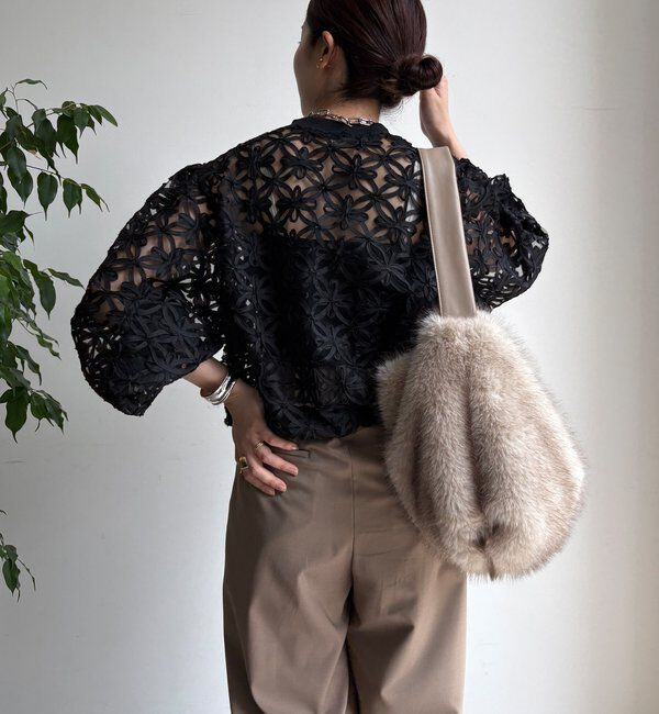  「【WEB限定】テープレースブルゾン」|ブルゾン・スタジャン|