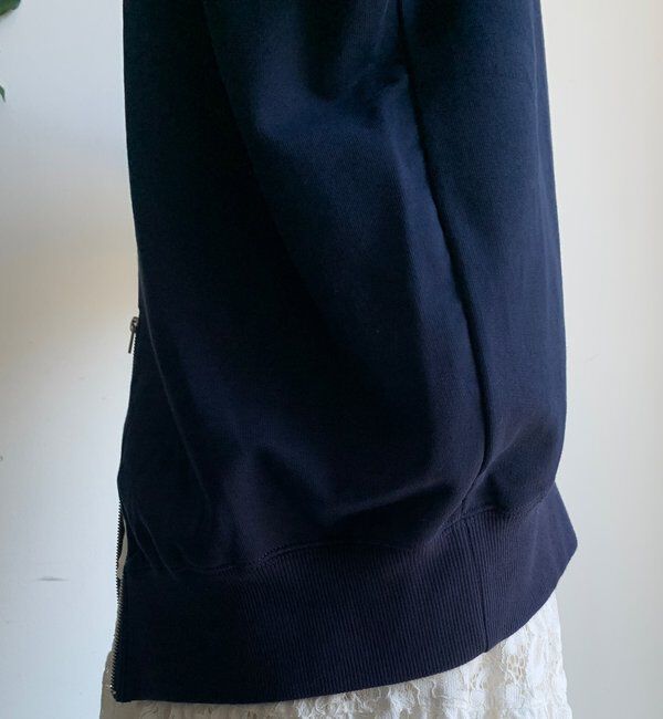  「【WEB限定】NORMANDIE裏毛バックジッププルオーバー」|Tシャツ・カットソー|