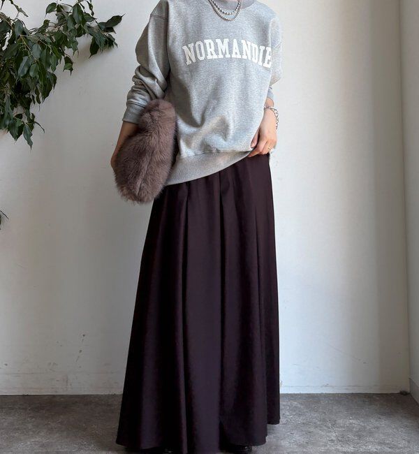  「【WEB限定】NORMANDIE裏毛バックジッププルオーバー」|Tシャツ・カットソー|