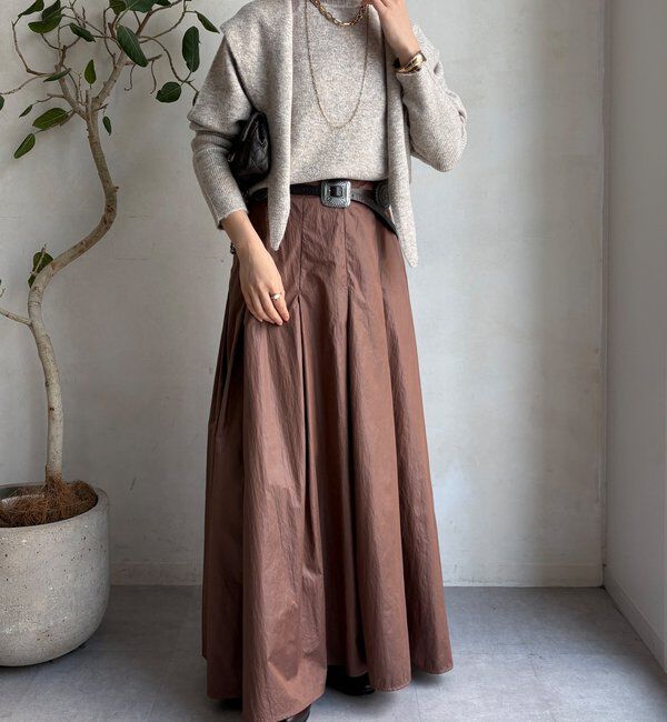  「【WEB限定】ストールセットニットトップス」|ニット・セーター|