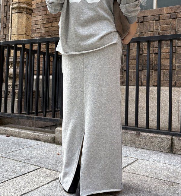  「【インフルエンサーOKOCHI企画】裏毛タイトスカート」|スカート|