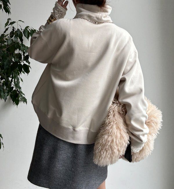  「裏起毛ハイネックプルオーバー」|Tシャツ・カットソー|