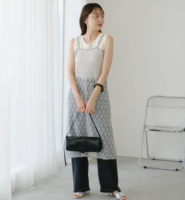  「【新色追加/3サイズ展開】ハイウエストストレートデニム」|デニム|